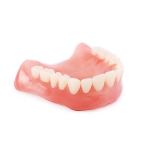 How do you care for your dentures at night